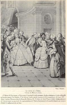 La Sortie de l'Opra-Paris